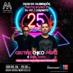 “Chico” Pérez llega a Gran Arena Monticello a celebrar los 25 Años de “La Fiesta 80s y 90s de Chile”