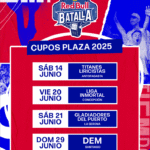 Conoce los tres clasificados de plaza que llegarán a la Final Nacional de Red Bull Batalla